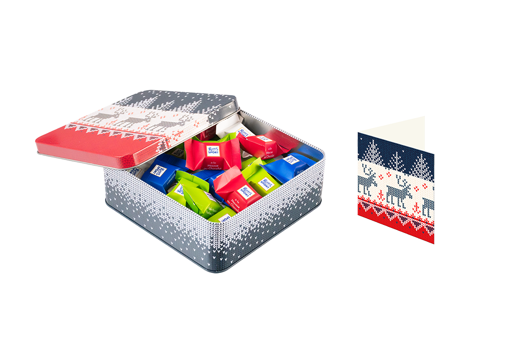 Christmas tin cases