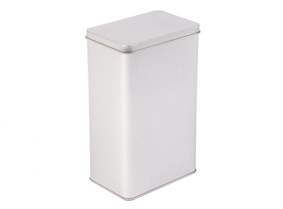 Rectangular storage tin box