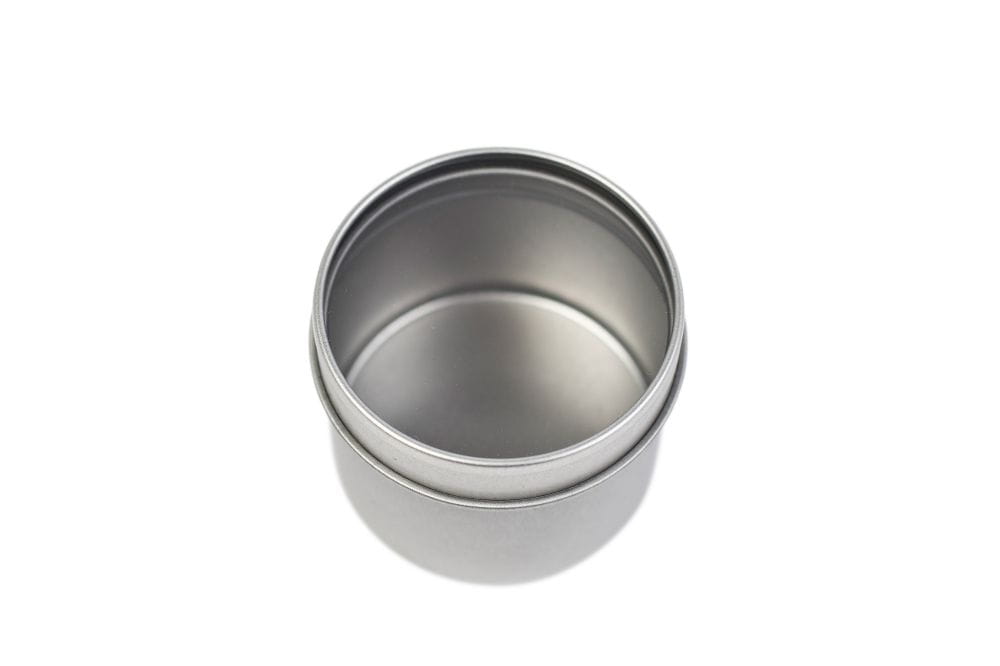 Round Tin with Clear Lid