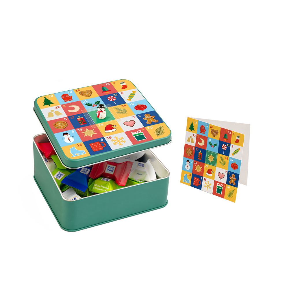 Christmas tin cases