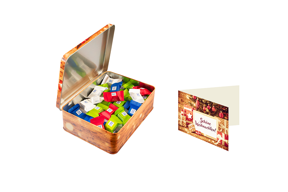 Premium Custom Christmas Tin – Branded Gift Packaging