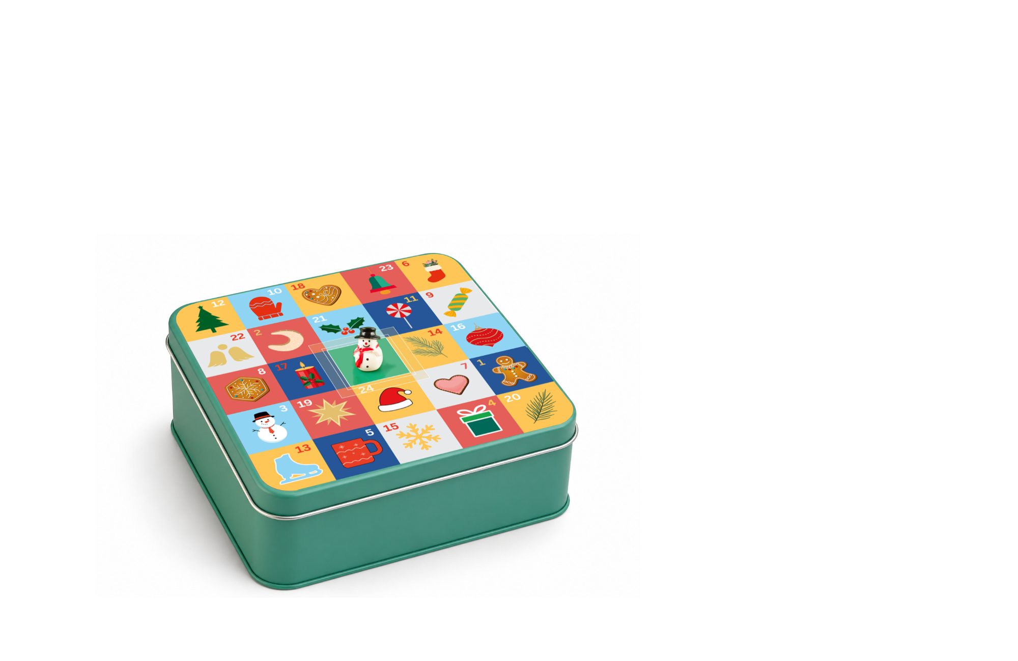 Christmas tin cases
