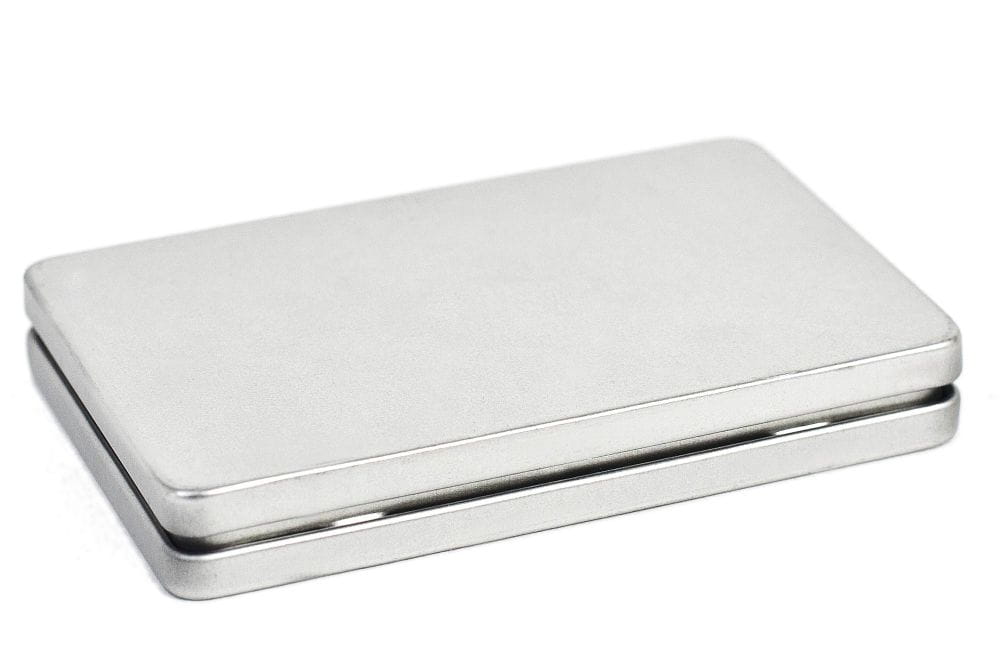 business card tin box